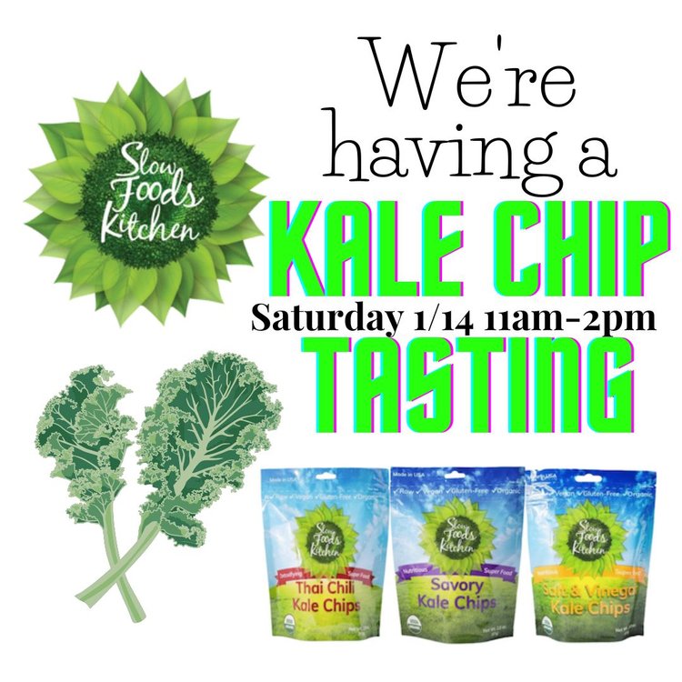 Kale Chip Tasting