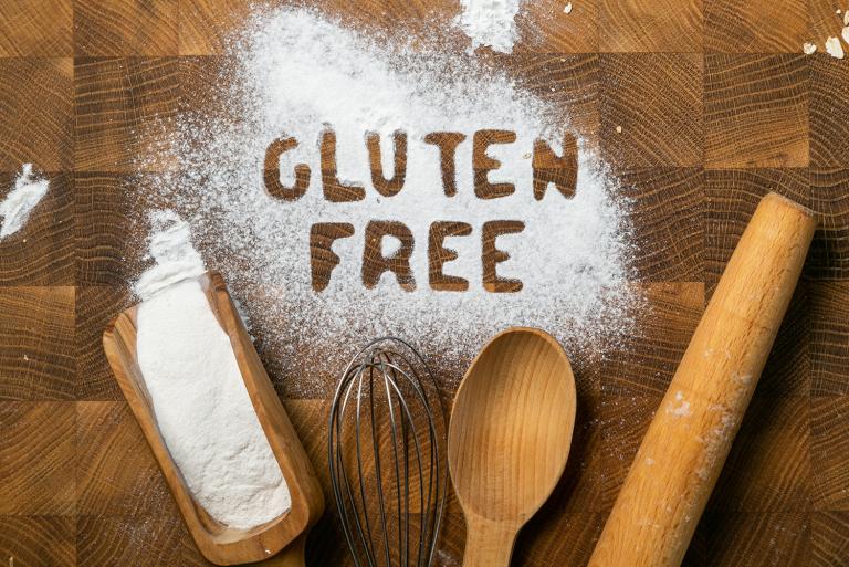 a kitchen ready for gluten-free baking